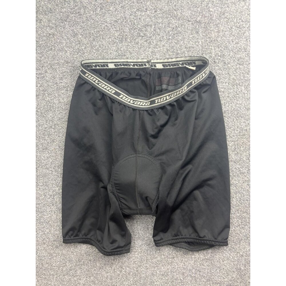 Novara Cycling Liner Shorts‎ Mens Small Black Padded Chamois Mesh Bike Underwear